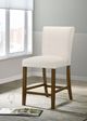 Coaster® Paxton Beige/Brown Upholstered Counter Dining Side Chair-1