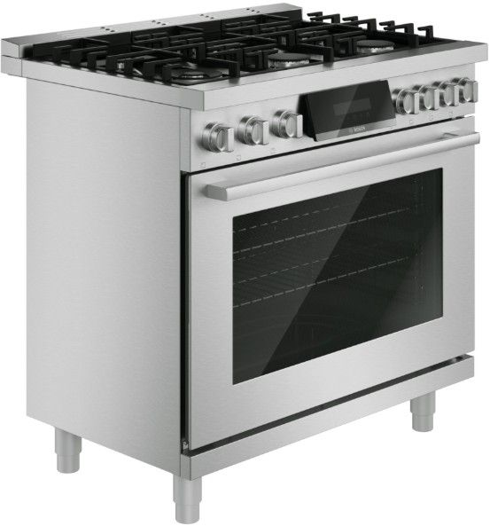 Bosch® 800 Series 36” Stainless Steel Freestanding Gas Range-2