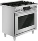 Bosch® 800 Series 36” Stainless Steel Freestanding Gas Range-2