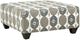 Albany Industries Armando Slate Ottoman-0