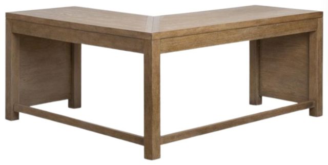Magnussen Home® Plum Creek Sierra Brown L-Shape Desk-2