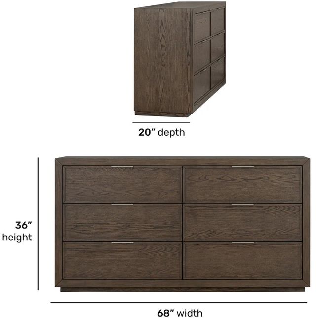 Flexsteel® Athens Chocolate Brown Dresser-2