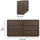 Flexsteel® Athens Chocolate Brown Dresser-2