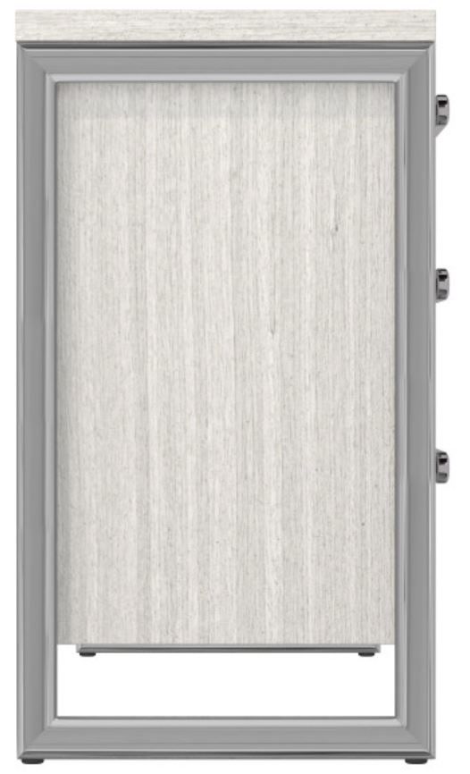 Bernhardt Stratum Mist/Polished Nickel 34" Dresser-2
