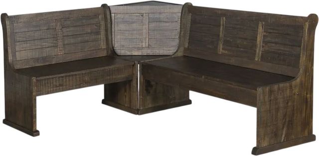 Sunny Designs™ Homestead 4-Piece Tobacco Leaf Breakfast Nook Set-2