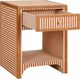 TOV Furniture Kora Terracotta Nightstand-5