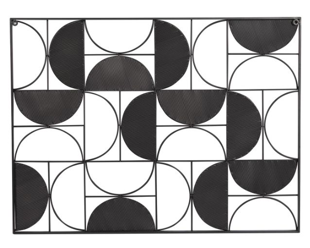 Deco Marche Geometric Half Moon Wall Art-2
