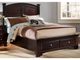 Vaughan-Bassett Hamilton Franklin Merlot Full Storage Footboard-1