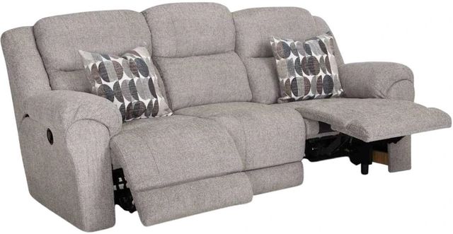 Franklin™ Keaton Contend Pepper Manual Reclining Sofa-1