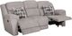 Franklin™ Keaton Contend Pepper Manual Reclining Sofa-1