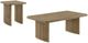 Coaster® Adina 2-Piece Light Brown Coffee Table Set-0