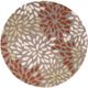 Surya Cosmopolitan Brown 8' Round Rug-0