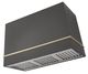 AGA Loge 48" Slate Wall Mounted Range Hood with Antique Brass Trim-0