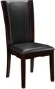 Homelegance® Daisy Dark Brown/Espresso Side Chair-0
