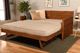 Kodiak Furniture Marisa Taxi Woodsmoke/Weathered Brown Twin Daybed with Mattress and Pop Up -4