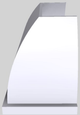 Vent-A-Hood® Designer Series 48" White Wall Mounted Range Hood-1