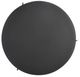 Armen Living Krike Dark Gray Glass Top Coffee Table with Black Base-2