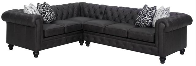 Temple Furniture Customizable Chesterfield 2-Piece Sectional-1