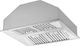FORNO® Altilia 36" Stainless Steel Island Range Hood-1