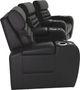 Palliser® Furniture Customizable Catalina 3-Piece Power Reclining Theater Seating with Power Headrest and Lumbar-3