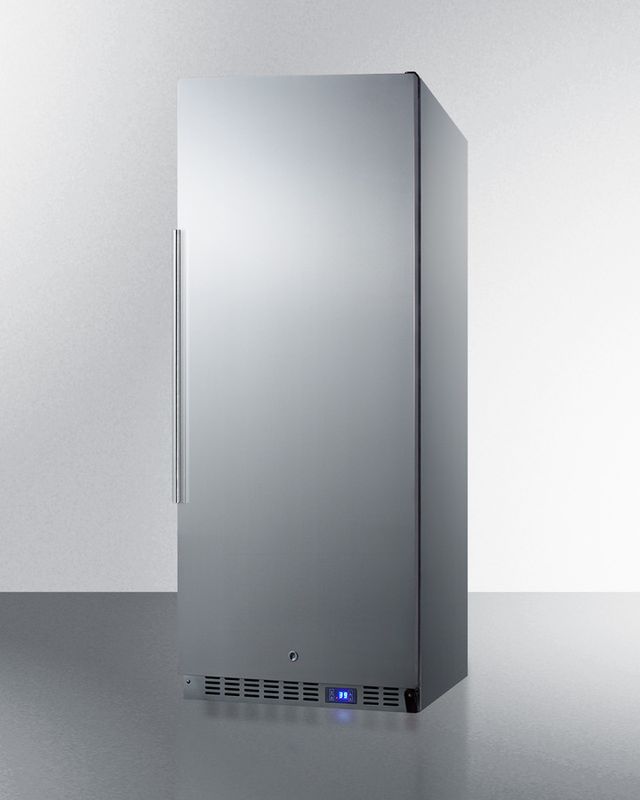 Summit® 10.1 Cu. Ft. Stainless Steel All Refrigerator-1