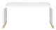 Chelsea House Waterfall White Coffee Table -1