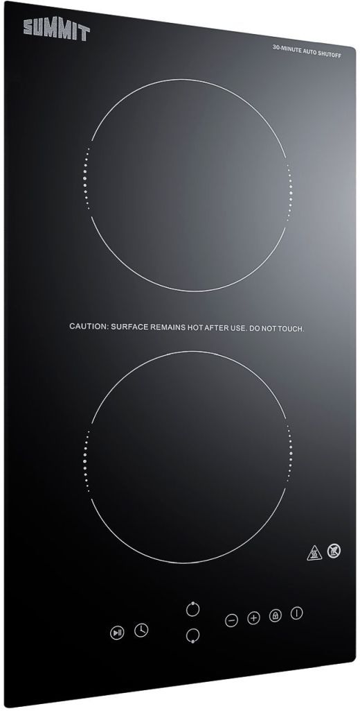 Summit® 12" Black Electric Cooktop -1