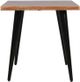 Jofran Inc. Prelude Suede End Table with Black Base-3