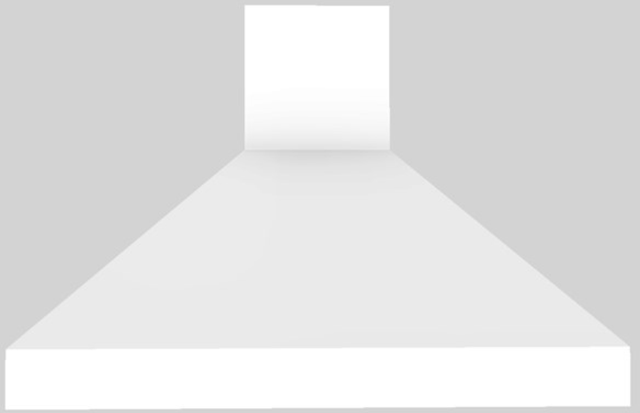 Vent-A-Hood® 42" White Euro-Style Wall Mounted Range Hood-0
