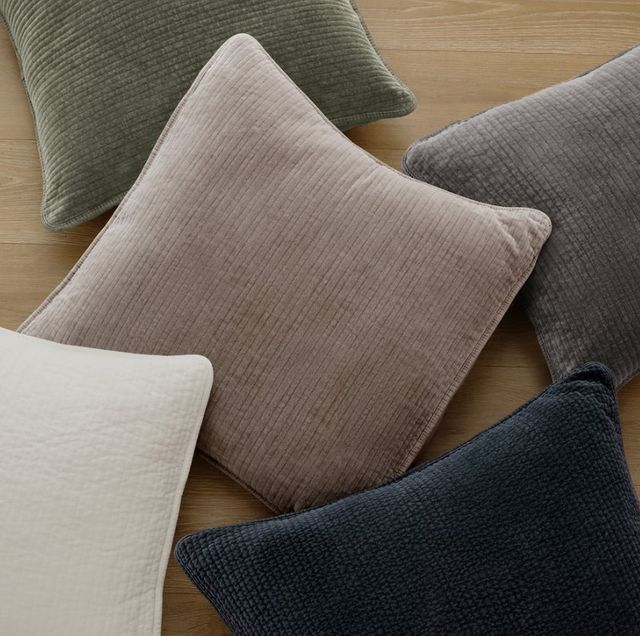 HiEnd Accents Stonewashed Taupe Cotton Euro Sham-1