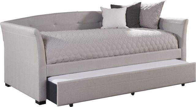 HH2 Home Morgan Dove Gray Twin Youth Daybed with Trundle-0