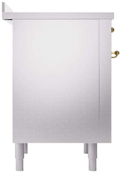 Ilve® Nostalgie II Series 36" Stainless Steel Pro Style Induction Range-3