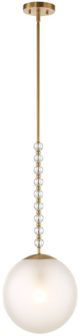 Uttermost® Ripple Brass Pendant-3