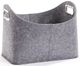 Giftcraft Gray Storage Basket with Handles-0