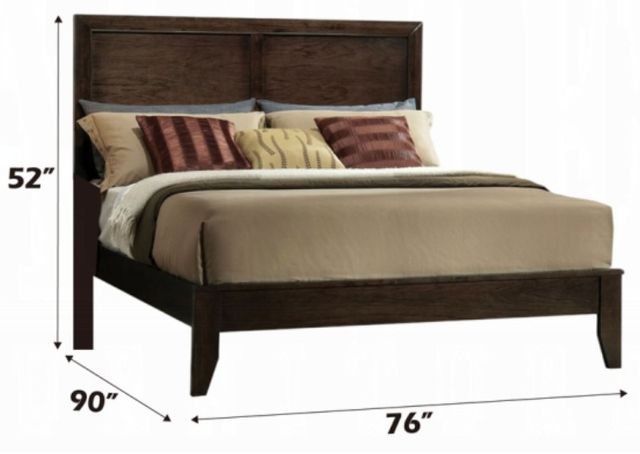 ACME Furniture Madison Espresso California King Panel Bed-2
