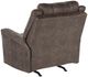 Signature Design by Ashley® Skymaker Walnut Manual Rocker Recliner-4