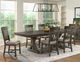 Intercon Sullivan Burnished Clay Trestle Dining Table-1