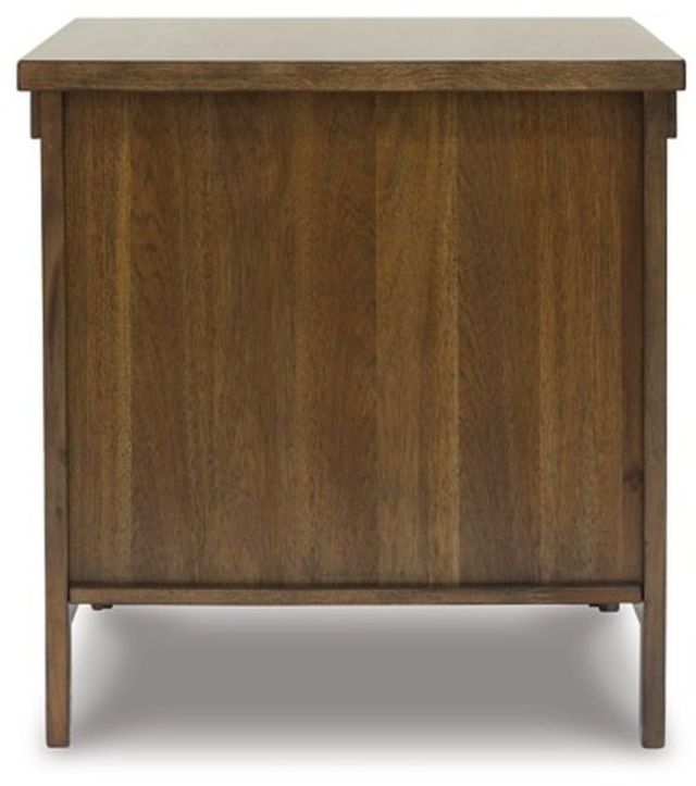 Signature Design by Ashley® Moriville Tobacco Brown End Table-3