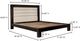 Moe's Home Collection Ashcroft Beige Queen Bed-2