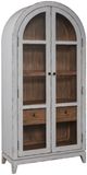 Hammary® Hidden Treasures Gray Arched Display Cabinet-0