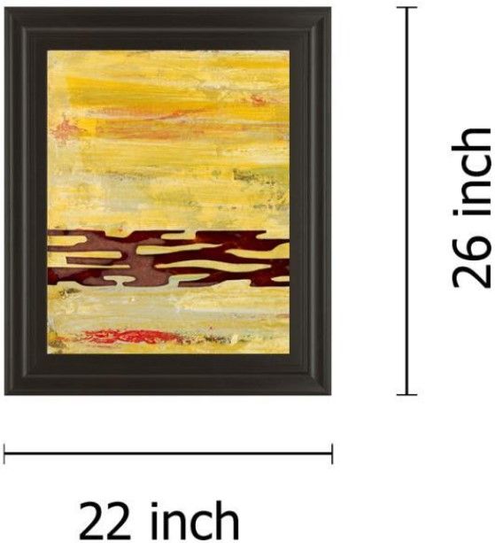 Classy Living Natalie Avondet Tire Mark I 22" Wall Art-2
