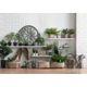 A & B Home 3-Piece Beige Baskets with Canvas Cloth Set-3
