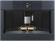 Smeg Linea 24" Neptune Gray Built-In Coffee Maker-1