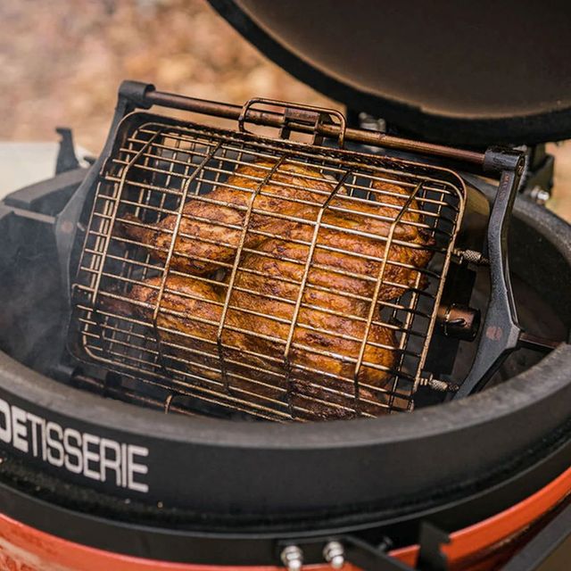 Kamado Joe® JoeTisserie® Grill Basket Kit-3