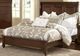 Vaughan-Bassett French Market French Cherry Queen Sleigh Bed With Low Profile Footboard-0