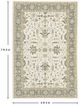 Oriental Weavers™ Andorra 5'x7' Style 23 Area Rug-2