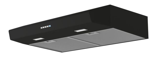 Zephyr Core Collection Breeze II 30" Black Under Cabinet Range Hood-2