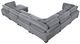 Homelegance® Traverse 6-Piece Gray U-Shape Modular Sectional with Reversible Chaise-4