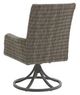 Tommy Bahama® Outdoor Cypress Point Ocean Terrace Driftwood Gray Swivel Rocker Dining Arm Chair-2