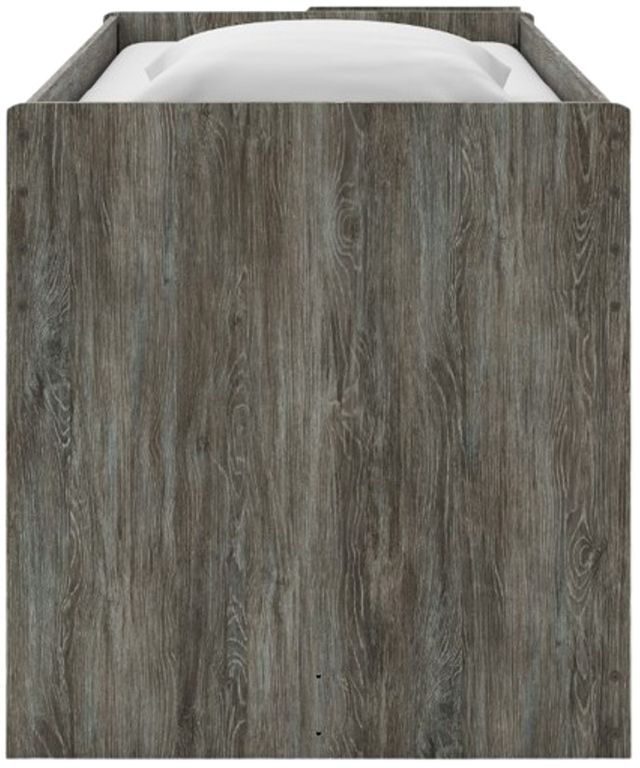 Signature Design by Ashley® Frandern Gray Twin Loft Bookcase Bed-4